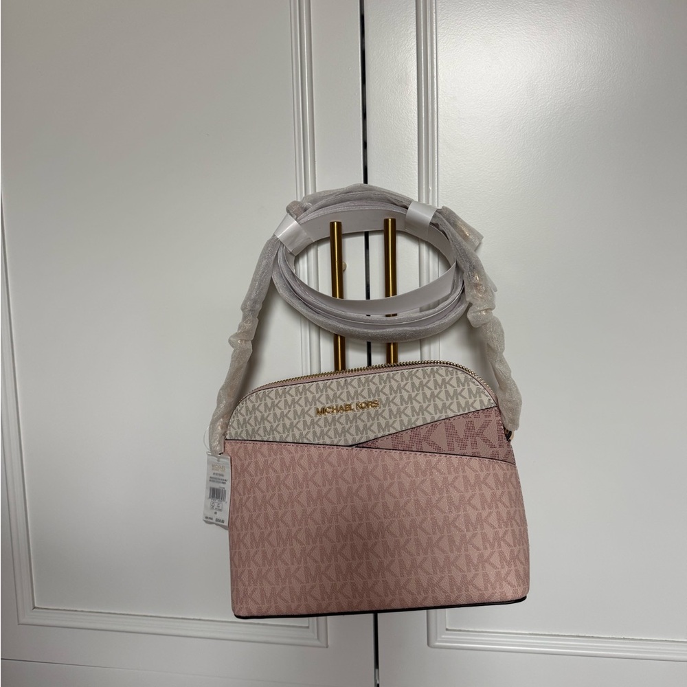 Michael Kors “Jet Set Travel Satchel” Crossbody Bag